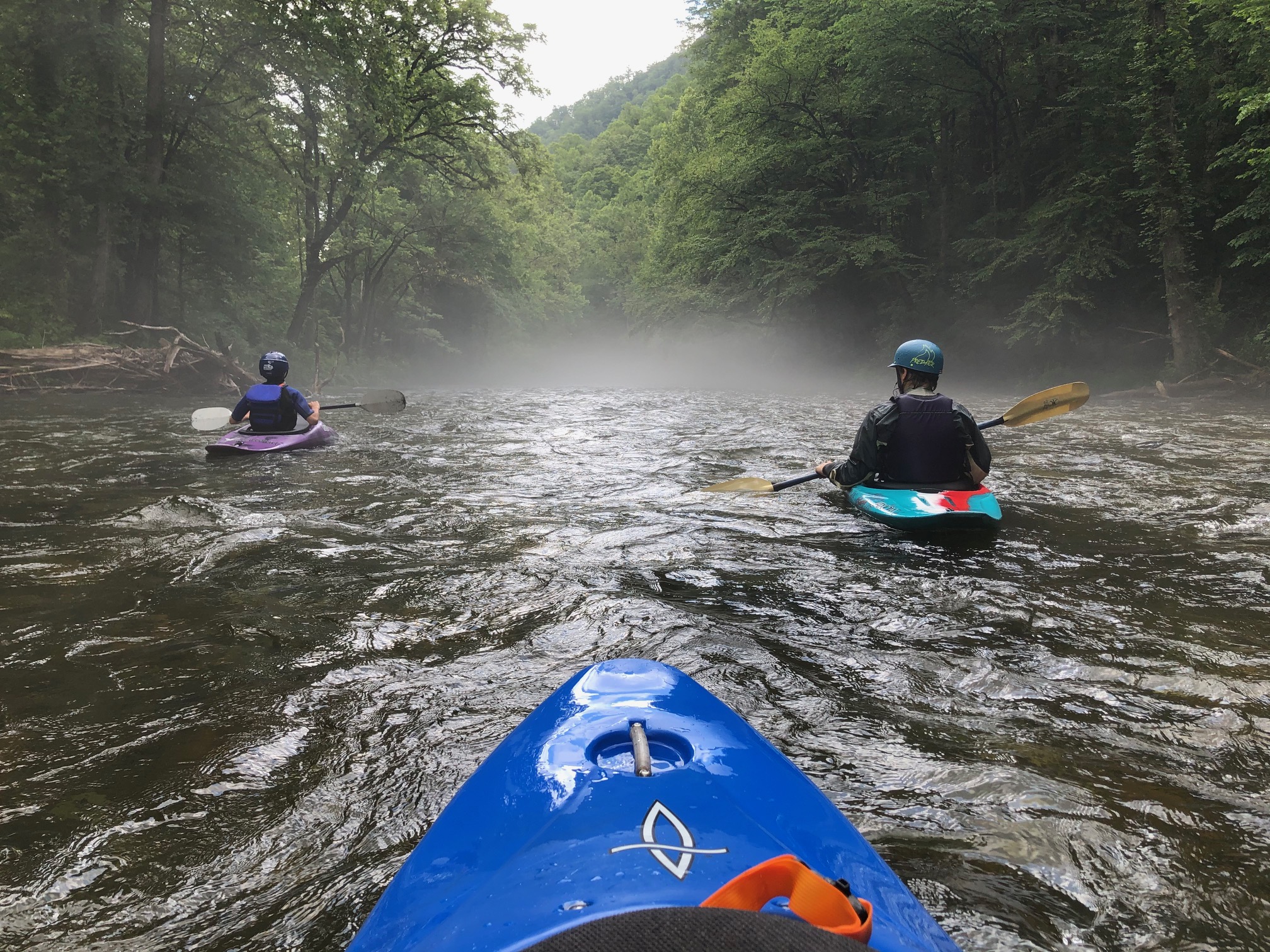 kayaking during pandemic