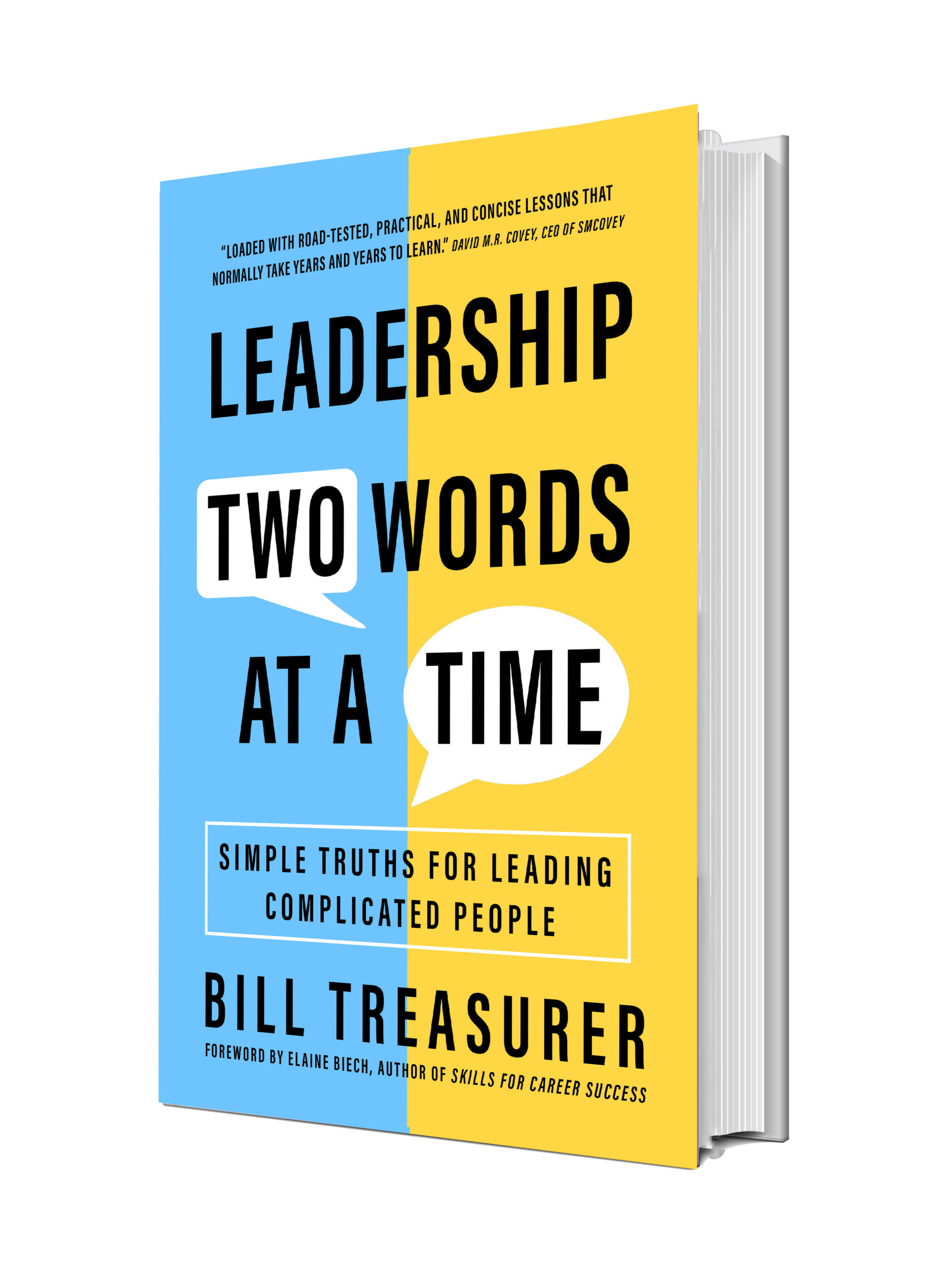 leadership two words at a time book cover